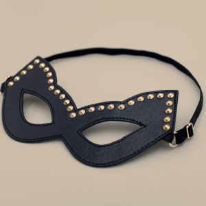Cat mask met gouden details
